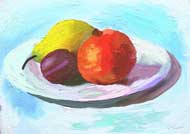 Fruit on a Plate.